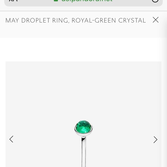 Pandora May droplet ring - Picture 6 of 7